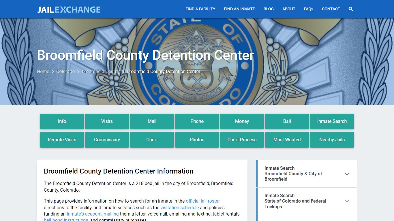 Broomfield County Detention Center - Jail Exchange
